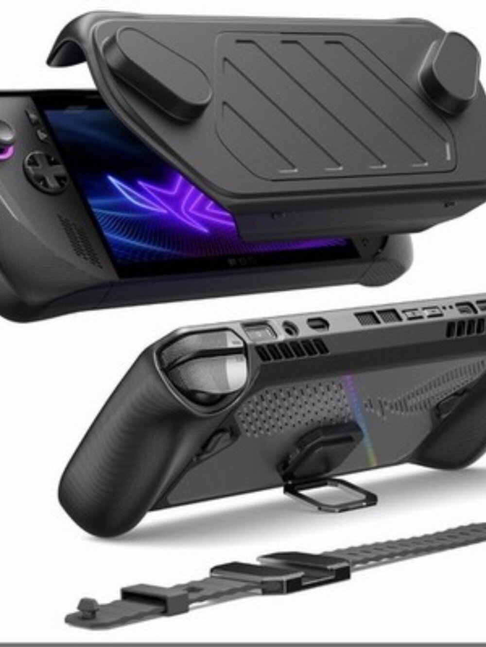 JSAUX ModCase for ASUS ROG Ally X Protective Case with Detachable Front Shell